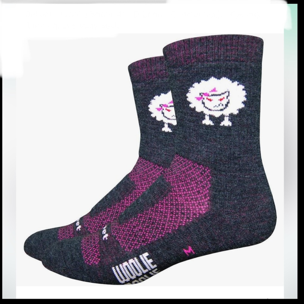 DeFeet - Woolie Boolie 4" D-Logo Quarter Sock - Cycling, Running, Everyday Sock